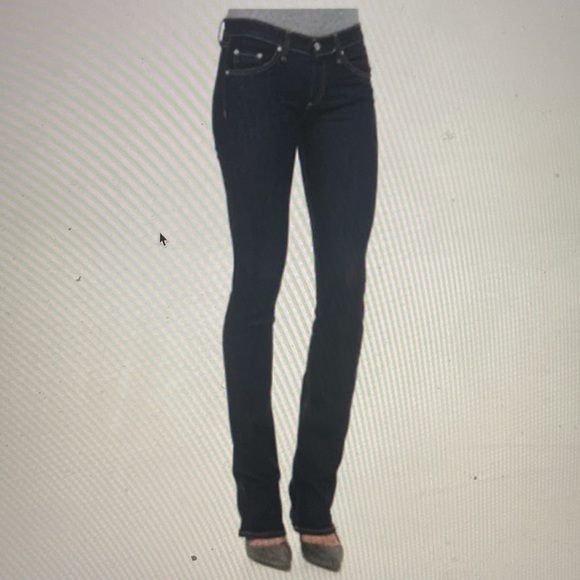 NWOT Rag & Bone Stiletto Boot Dark Wash Jeans Size 26 - Picture 8 of 9